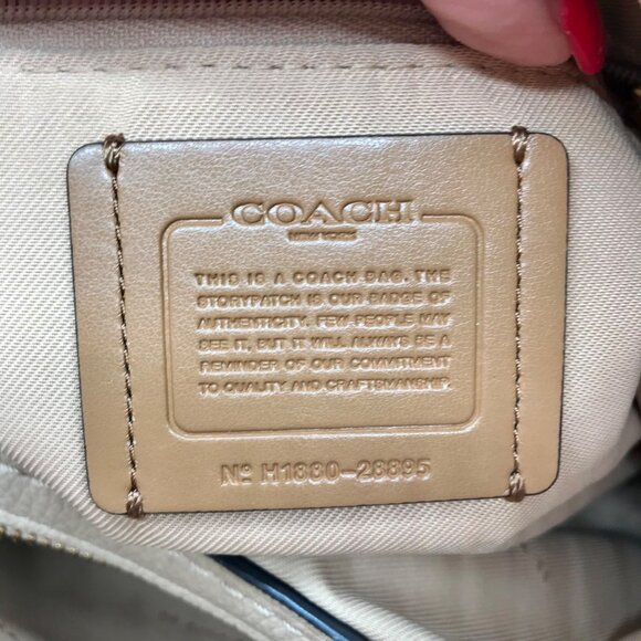 Coach Beachwood Jacquard Edie 31 Shoulder Bag 28895 - Picture 11 of 11